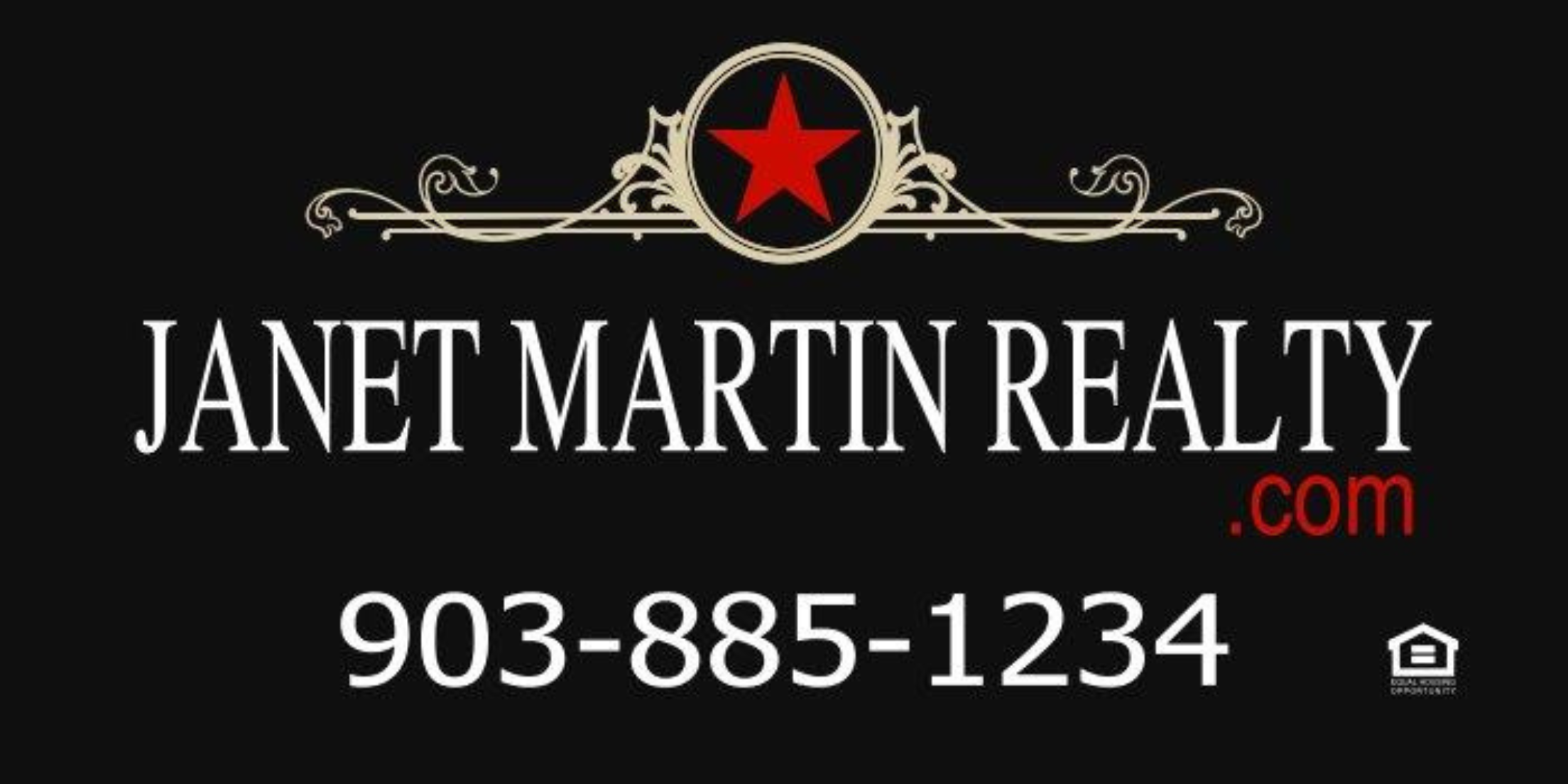 Logo high quality Janet Martin Real Estate Sulphur Springs - Premier North East Texas Realtors